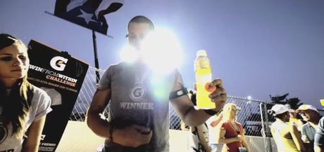 CASE STUDY: Gatorade use sweat-activated t-shirts at sport event