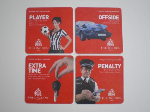 Branded Beer Mats To Reach Football Fans During The World Cup