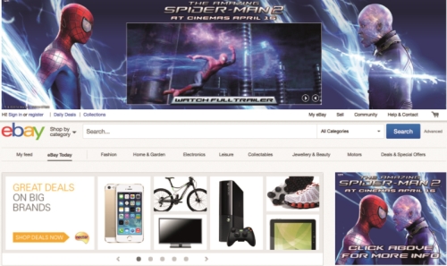 CASE STUDY: ebay drive awareness of The Amazing Spider-man 2