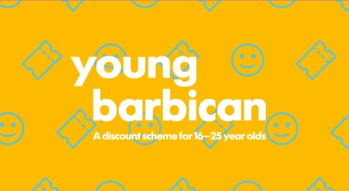Sponsor the Barbican's discounted ticket scheme for young people