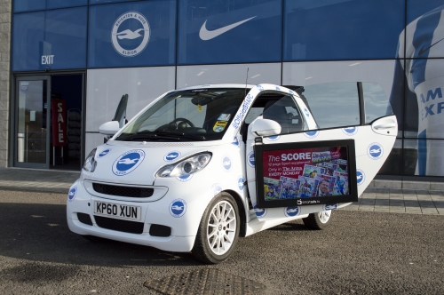 Advertising Solutions with Digital Out of Home Smart Cars