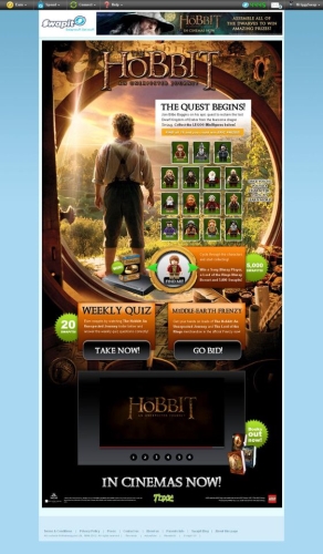 CASE STUDY: Promoting the release of the Hobbit
