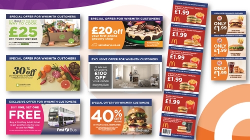 Advertising with WHSmith: Colour Vouchers
