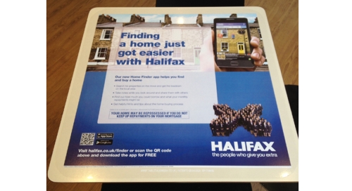 CASE STUDY: Halifax Mortgage App Tablewraps with Tabletalk Media