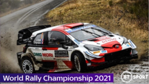 Sponsorship Opportunity - World Rally Championship on BT Sport
