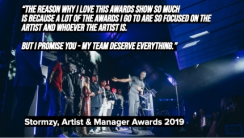 Sponsorship Opportunity - The Artist & Manager Awards 2021
