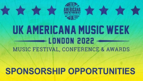 Sponsorship Opportunity - UK Americana Music Week 2022