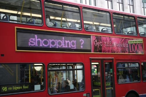 Impress London's consumers with LED Bus Superside digital ads
