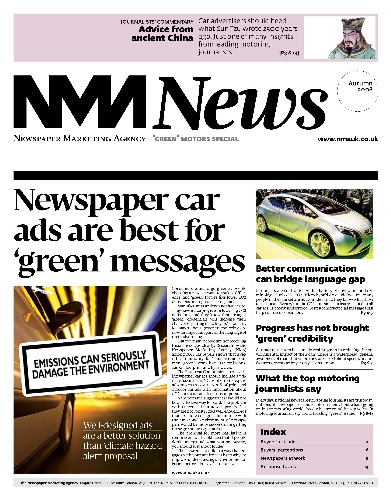 CASE STUDY: Newspapers deliver green messages for motors brands