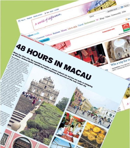 CASE STUDY: Putting the Macau Tourist Board in the map!